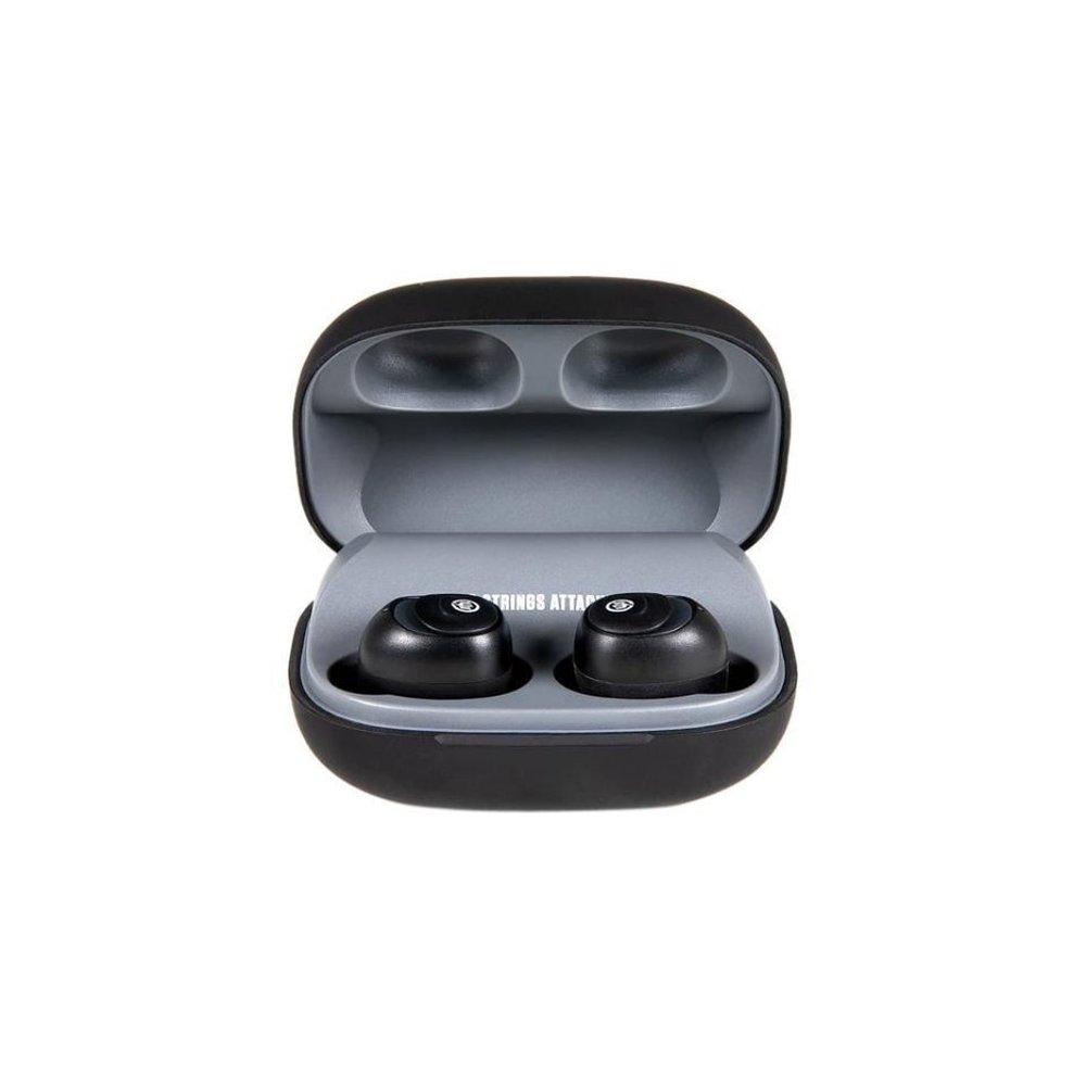 Wicked Black WI-TW3950 Cron TWS Earbud w/Wireless Charging NIB